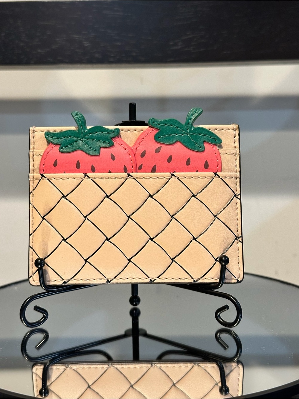 Kate Spade Picnic Perfect Strawberry Card Holder - Picture 4 of 10